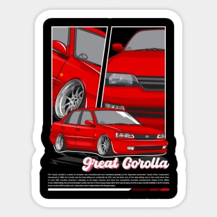 AE101 Corolla Levin Ver. 1 Sticker